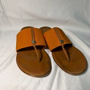 Italian Shoemakers Orange Sandals
